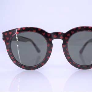 Saint Laurent YSL Round SL102 Heart Sunglasses